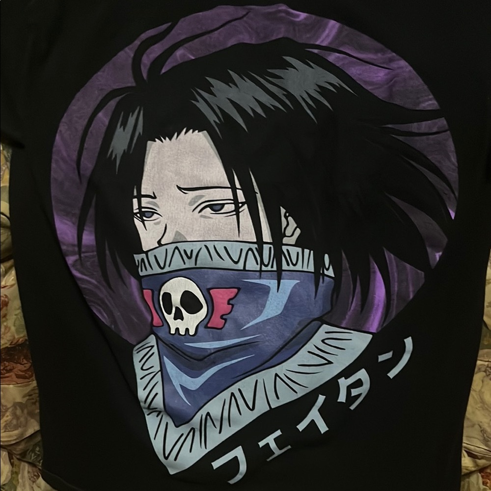 Black Hunter Hunter Feitan Portor Hypland Small Shirt